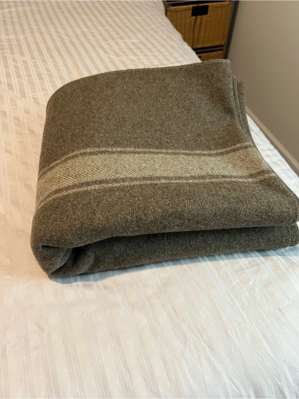 Rothco European style military wool blanket